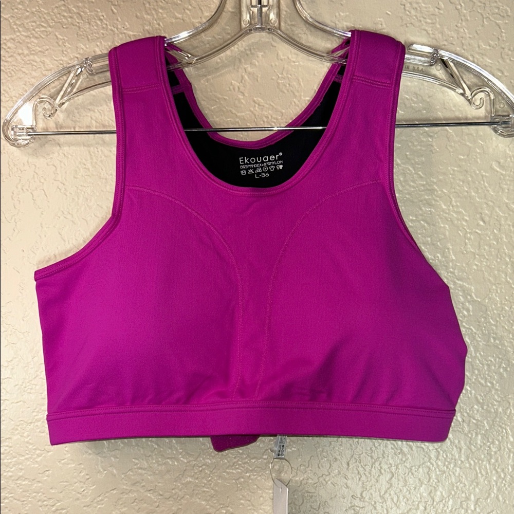 NEW EKOUAER  Sports Bra
SIZE L (36)